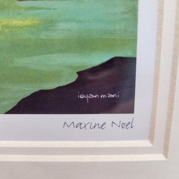 Sisters Of The Earth Print By Maxine Noel Sioux Name Ioyan Mani Matted Artwork - Picture 4 of 9